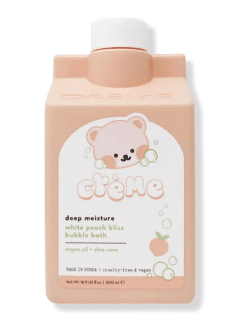 Crème White Peach Bliss Bubble Bath – Peach
